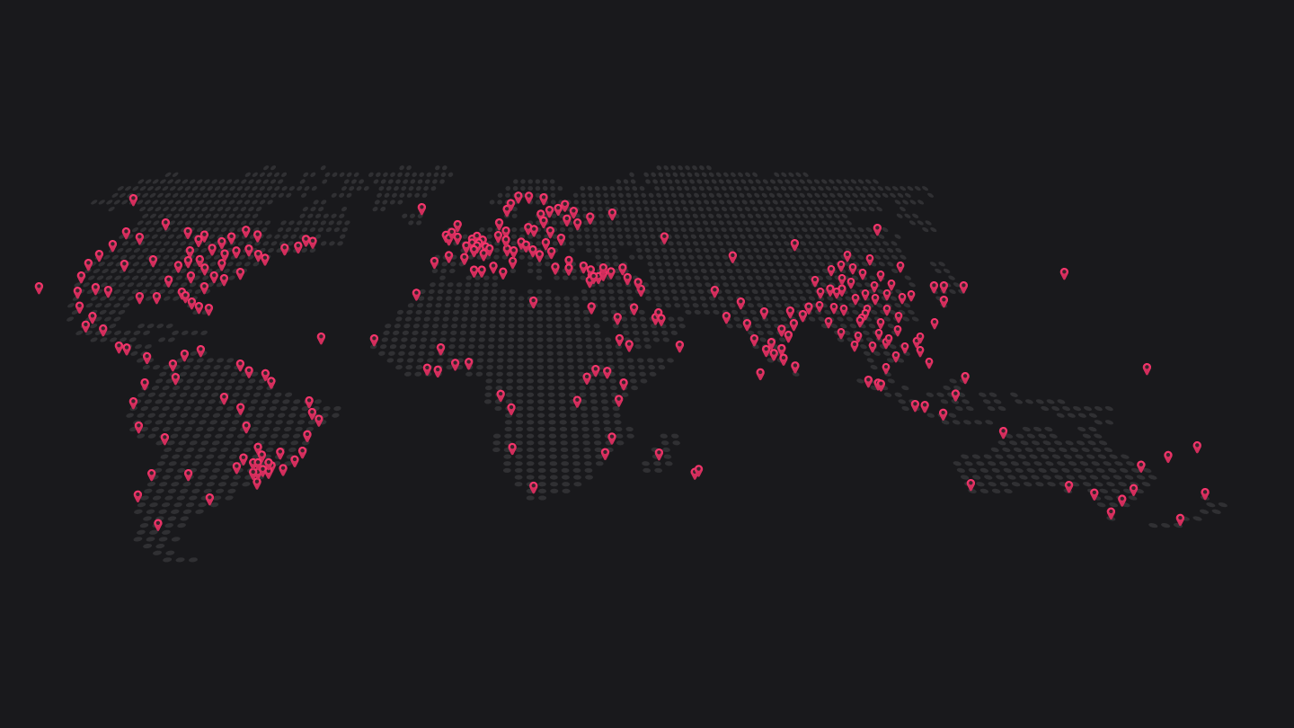 PoPs map
