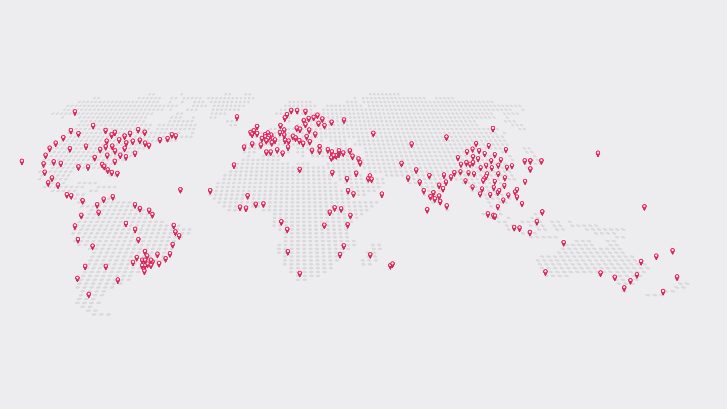 PoPs map