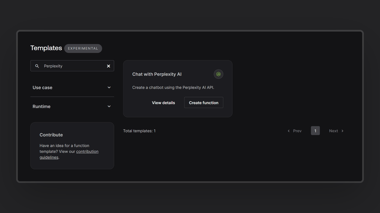Function template