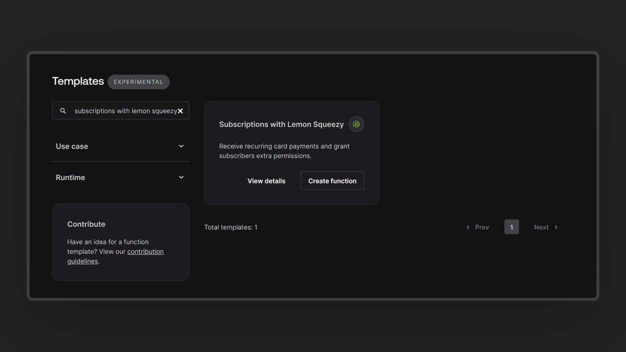 Function template
