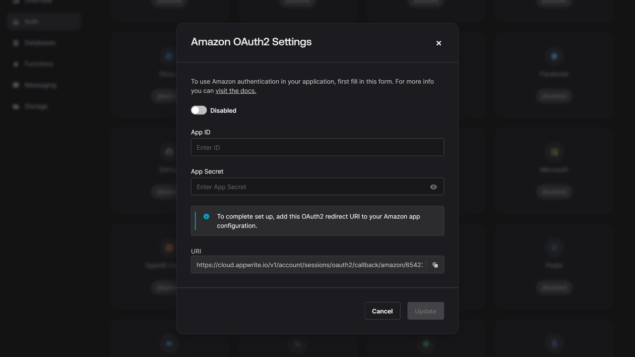 Amazon provider