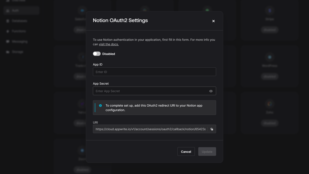Notion provider