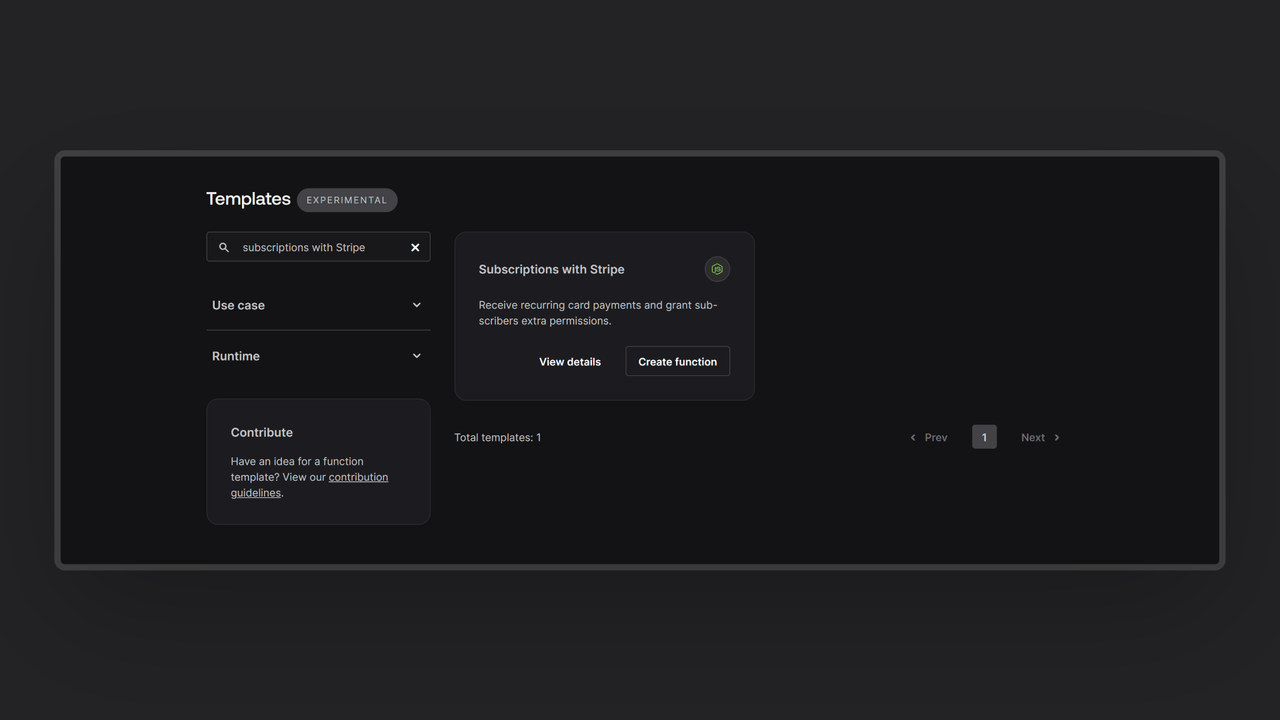 Function template